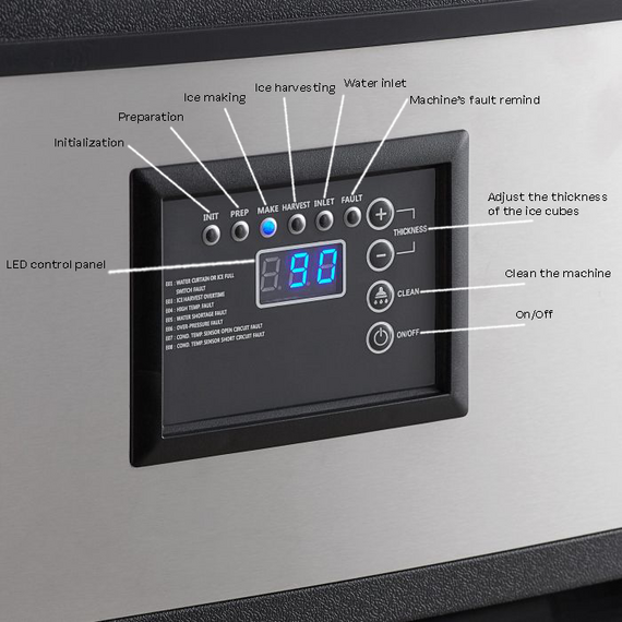 Combisteel Eiswürfelmaschine 73Kg/24H, Bild 10