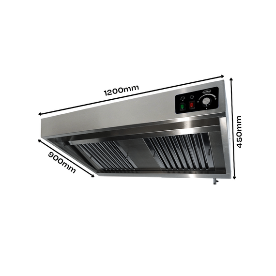 Combisteel 900 Wandhauben Komplett 1200, Bild 9