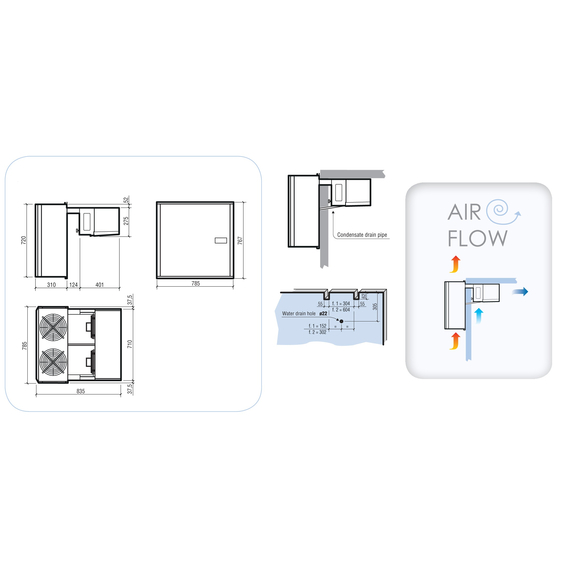 Combisteel Pro Line Kühlaggregate Huckepack 14,5-22,5 M3   mit Wintervorschriften, Bild 2