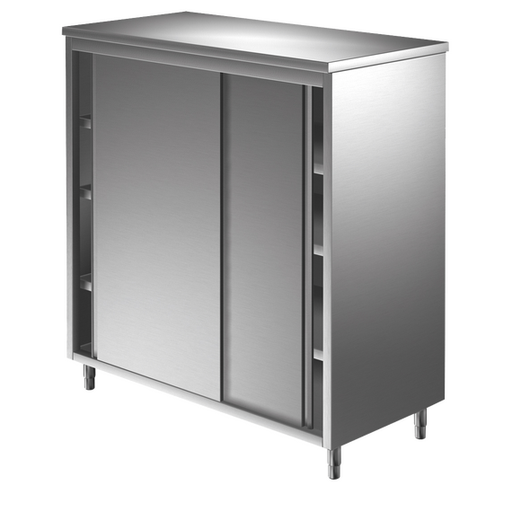 Prismafood Vorratsschrank mit Schiebetüren - 3 Einlegeböden - Tiefe 50 cm TOP
