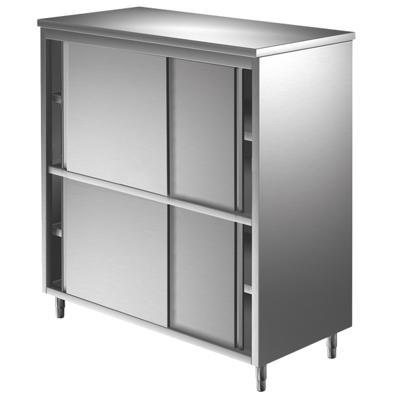 Prismafood Vorratsschrank geteilt je 1 Einlegeboden - Tiefe 50 cm TOP