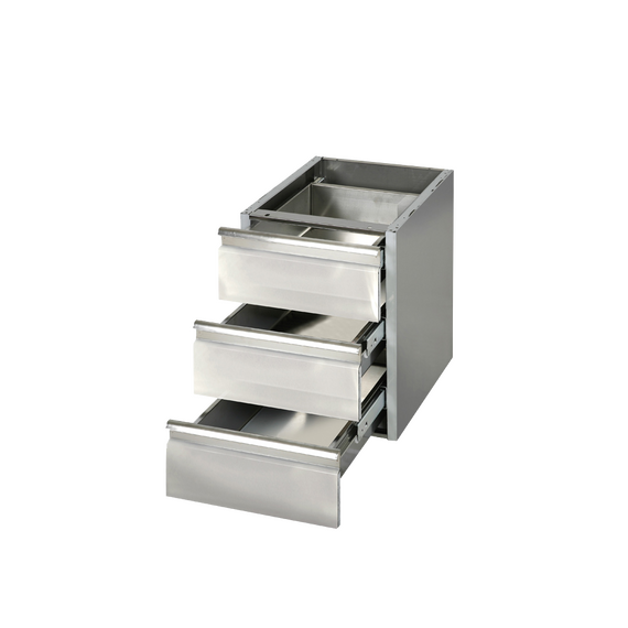Prismafood Schubladenelement 3 Schubladen 1/3 TOP