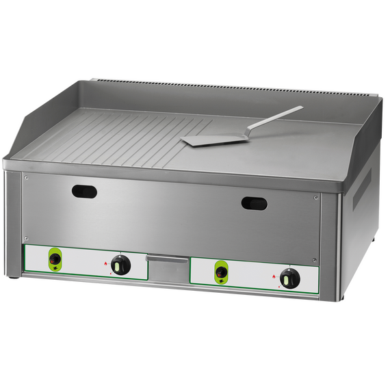 Prismafood Gas-Bratplatte (BxTxH): 66,5 x 60 x 30 cm