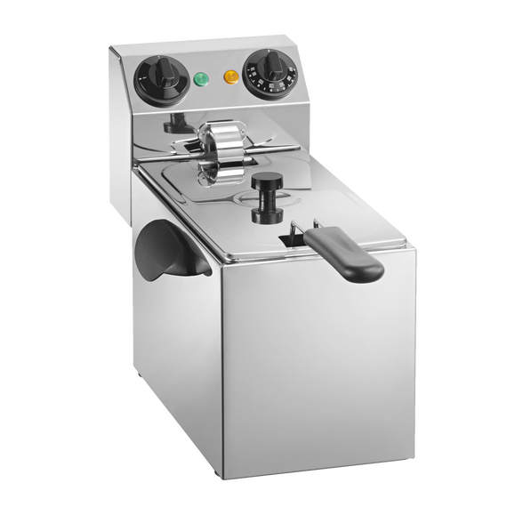 Prismafood Elektro-Friteuse (BxTxH): 18,5 x 43 x 21 cm