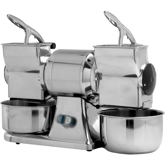 Prismafood Käsereibe - Edelstahl Reibewalze - Produktion: 70 kg/Std