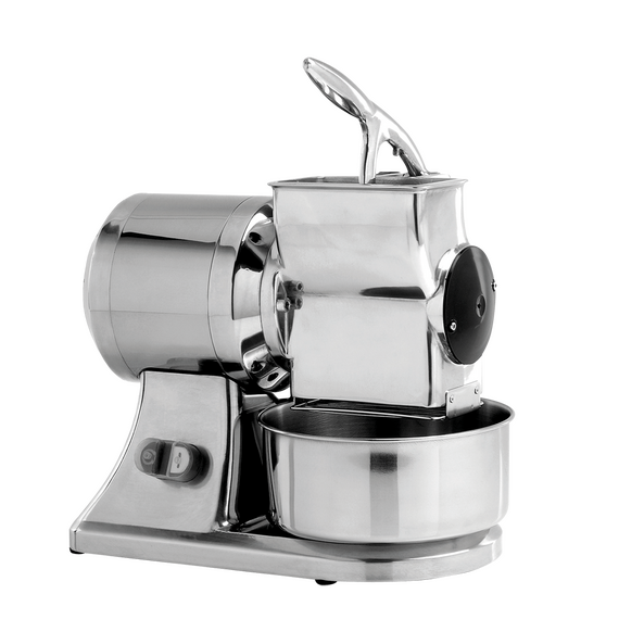 Prismafood Käsereibe - Edelstahl Reibewalze - Reibe rechts - Produktion: 70 kg/Std