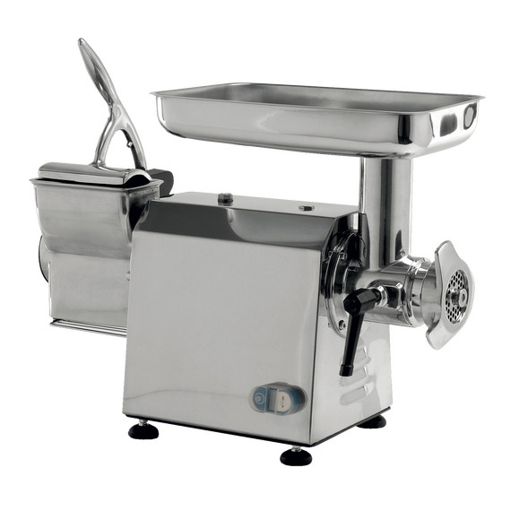 Prismafood Fleischwolf/Käsereibe-Kombi - Edelstahlmahlgruppe - Produktion FW: 200 kg/Std - KR: 50 kg/Std