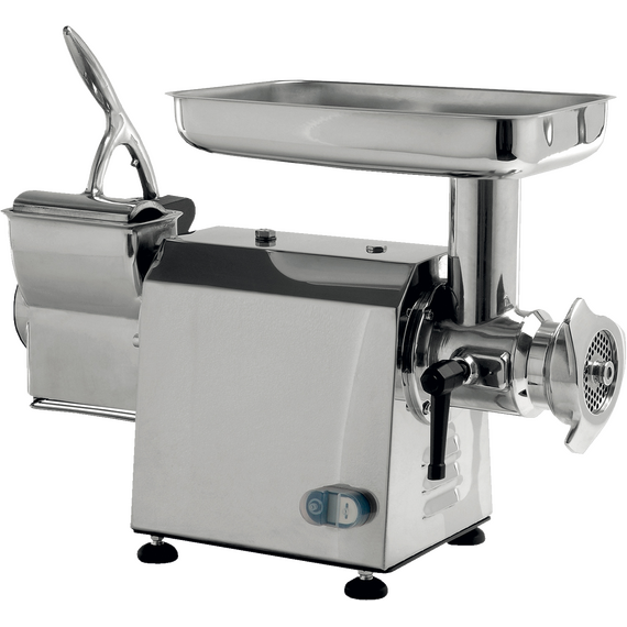 Prismafood Fleischwolf/Käsereibe-Kombi - Edelstahlmahlgruppe - Produktion FW: 300 kg/Std - KR: 70 kg/Std