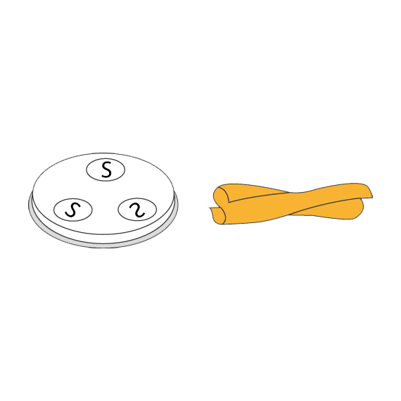 Prismafood Matrize Casarecce Ø 5 cm