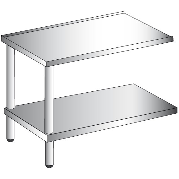 Prismafood Seitentisch (BxTxH): 70 x 56 x 85 cm
