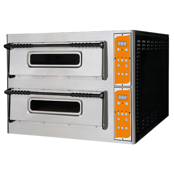 Prismafood Pizzaofen Deluxe Vollschamott digital - 2 Kammern