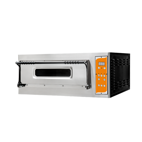 Prismafood Pizzaofen Deluxe Vollschamott digital BREIT - 1 Kammer