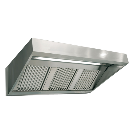 Prismafood Wandabzugshaube Basic 140x90 ohne Motor ohne Regler