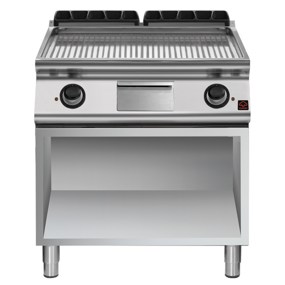 Prismafood Elektro-Bratplatte gerillt