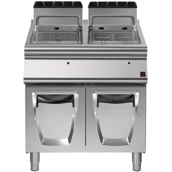 Prismafood Gas-Friteuse 2 Becken