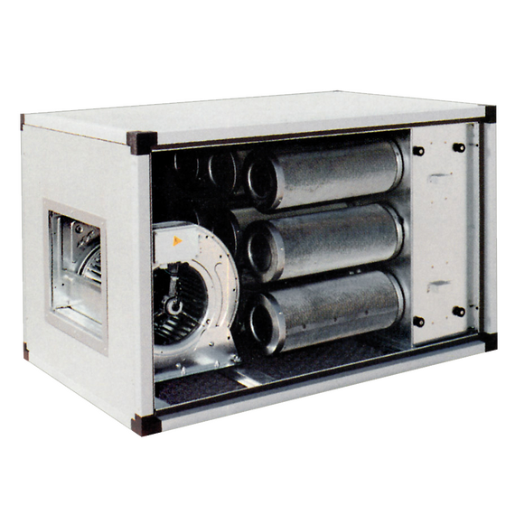 Prismafood Aktivkohlezentrale 1-phasig 70x110x45 Durchlauf: 1450m³/h