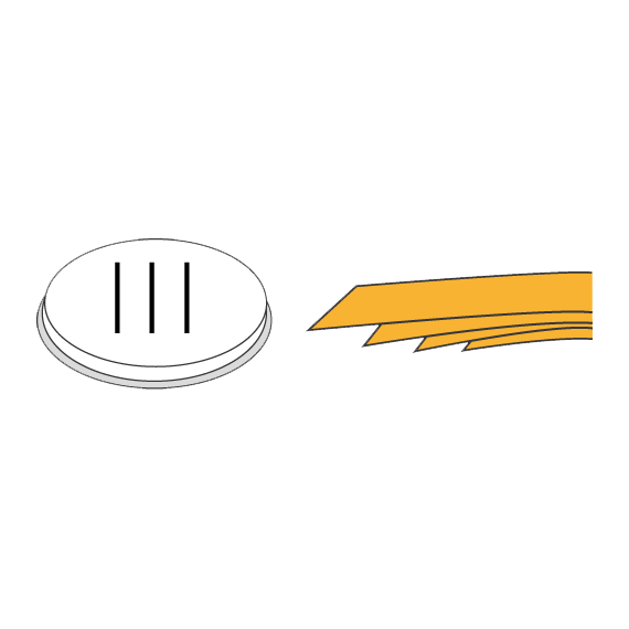 Prismafood Matrize Pappardelle Ø 5,7 cm