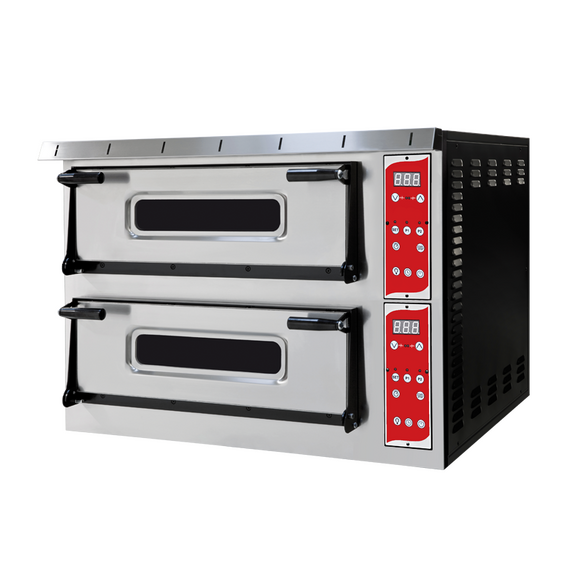 Prismafood Pizzaofen Special Vollschamott digital - 2 Kammern