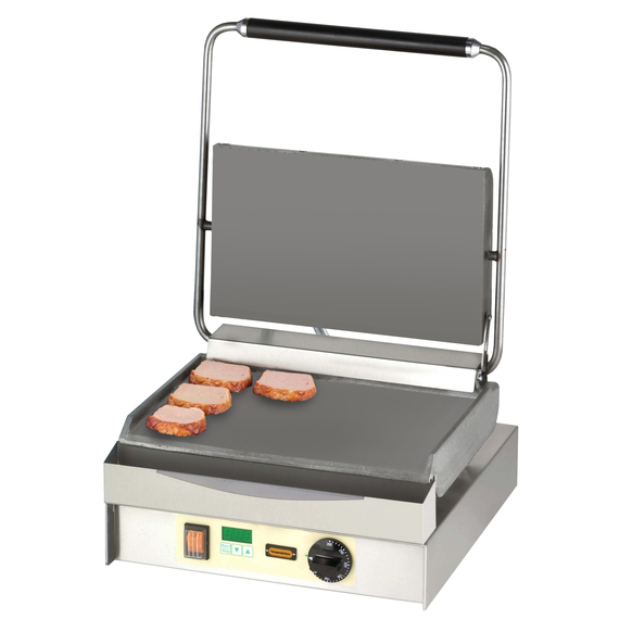 Neumärker Chopper-Grill mit Digitaltimer, glatt, Grillfläche: Glatt