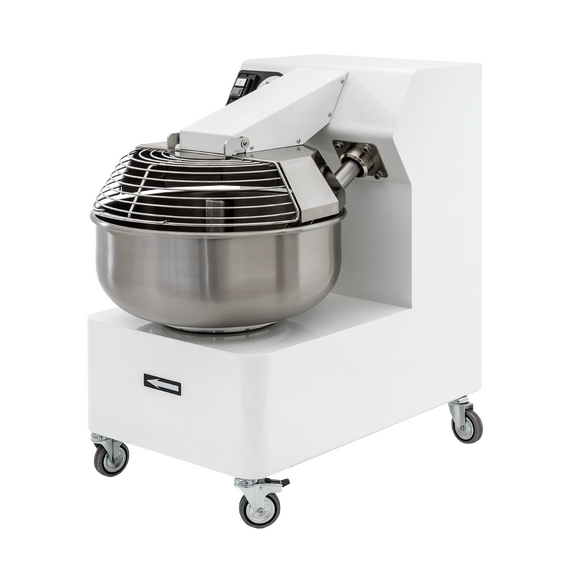 Prismafood Gabelteigmaschine - Kesselvolumen: 40 Liter / 35 kg Teig 2 Geschwindigkeiten