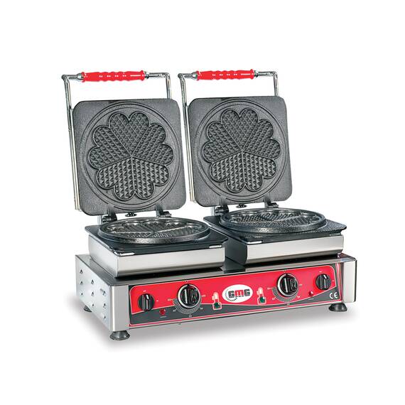 GMG Waffeleisen Amore-L  2x (Ø 21 x 1,5 cm) WE21L