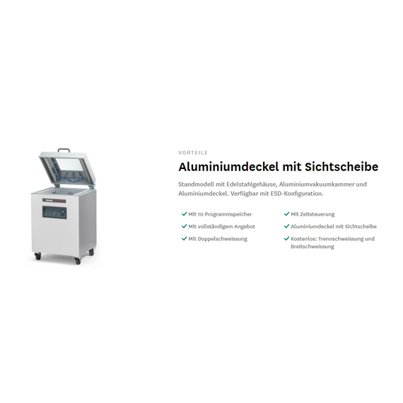 Henkelman Falcon 80 Vakuumierer, Ausführung: Falcon 80, Bild 10