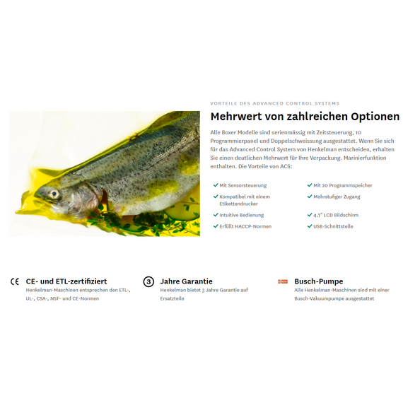 Henkelman Boxer 42 Vakuumierer, Ausführung: Boxer 42, Bild 10