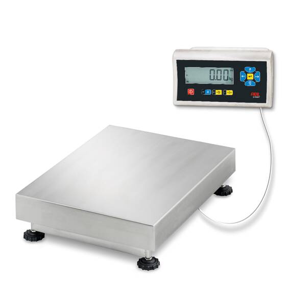 ADE Plattformwaage mit Eichzulassung, VSL-Niro1 + STAN07, 15 kg