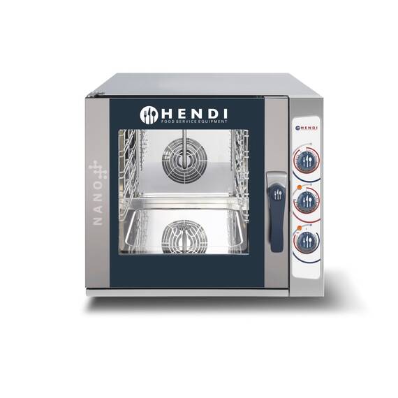 Hendi Kombidämpfer Manuell NANO Gastronorm 5x GN 2/3, Ausführung: Manuell