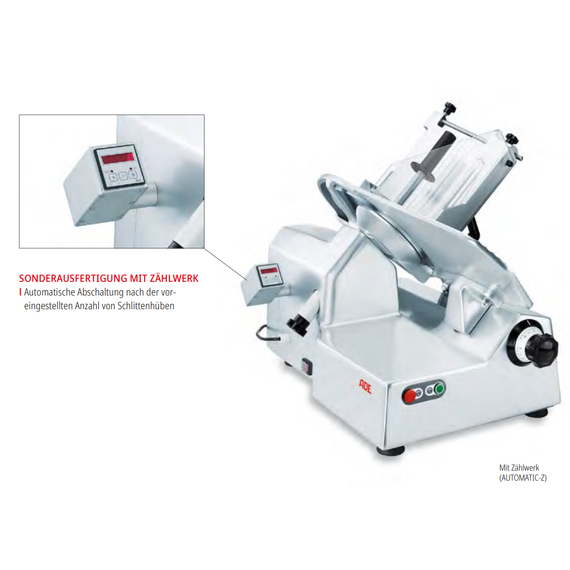 ADE Automatischer Schwerkraftschneider AUTOMATIC-Z-400-B, mit Langverzahntem Messer, Ausführung: mit Langverzahntem Messer, Bild 2