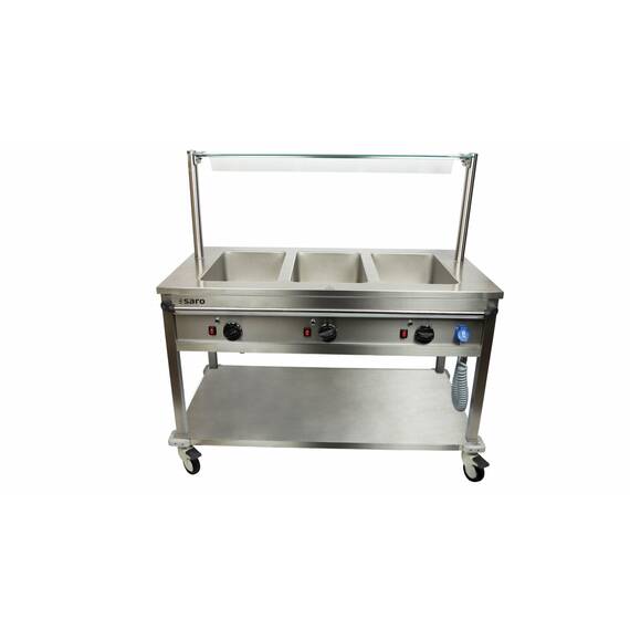 SARO Bain Marie Trolley BT-3