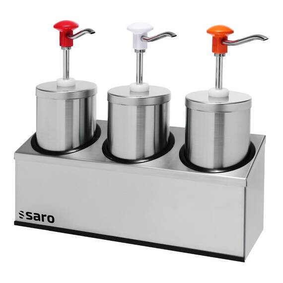 SARO Saucenspender PD-006 3 x 2,25 ltr