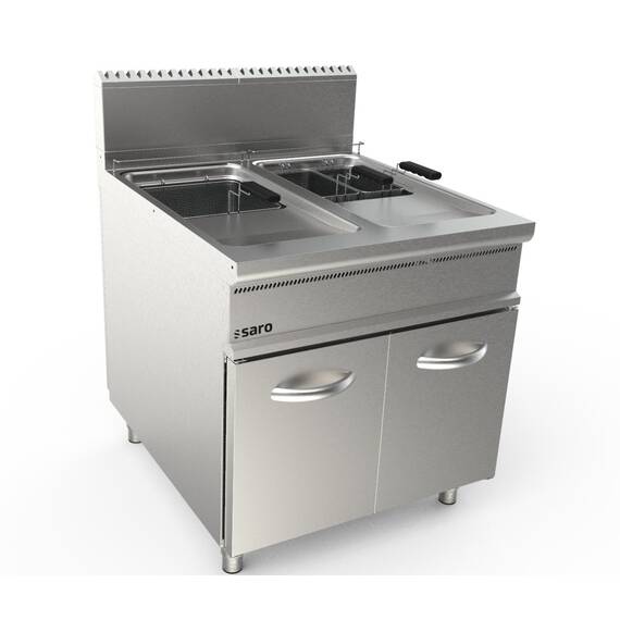 SARO Gasfritteuse 2 x 22 L LQ