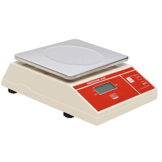 SARO Professionelle Waage, INOX Platte 5kg, Modell 4811