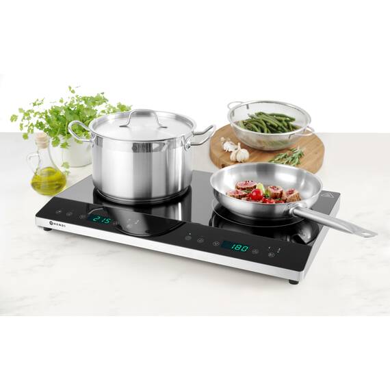 Hendi Doppelter Induktionskocher mit Boost-Funktion, Bild 2