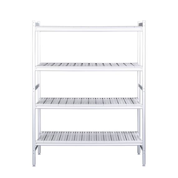 SARO Alu- Regalboden mit Kunstoffrosten 475x532mm