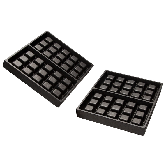 Neumärker Brüsseler Waffel Backplattensatz, Bild 5