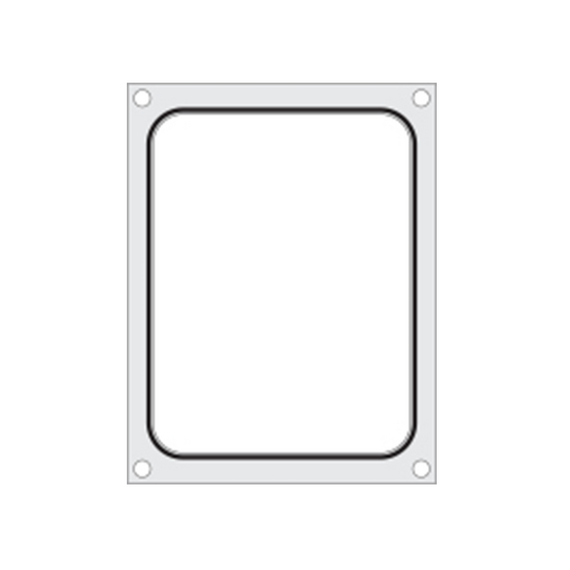 Hendi Matrize für Versiegelungsmaschine, ein Behälter (227x178 mm), Ausführung: ein Behälter (227x178 mm)