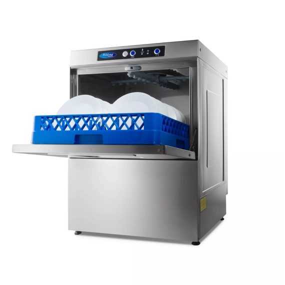 Maxima Spülmaschine VN-500 mit Klarspülmitteldosierung 400V, Anschluss: 400 V