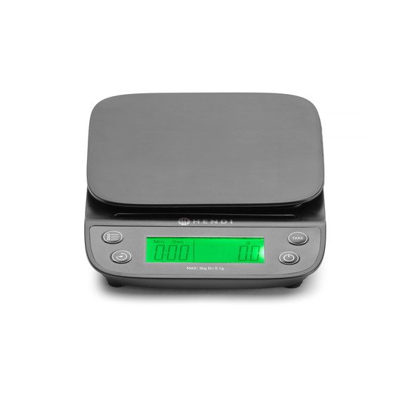 Hendi Hochpräzisions-Küchenwaage 3kg mit Timer, Bild 3