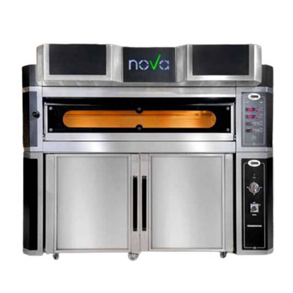 GMG Pizzaofen NOVA PFN 10570-2M Vollschamott 6+6 x 35 cm Ø, Ausführung: PFN 10570-2M, Bild 5