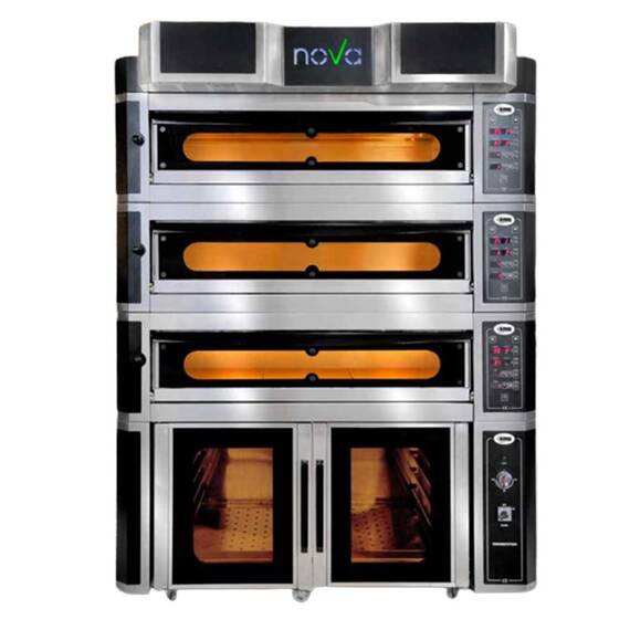 GMG Pizzaofen NOVA PFN 10570-2M Vollschamott 6+6 x 35 cm Ø, Ausführung: PFN 10570-2M, Bild 6