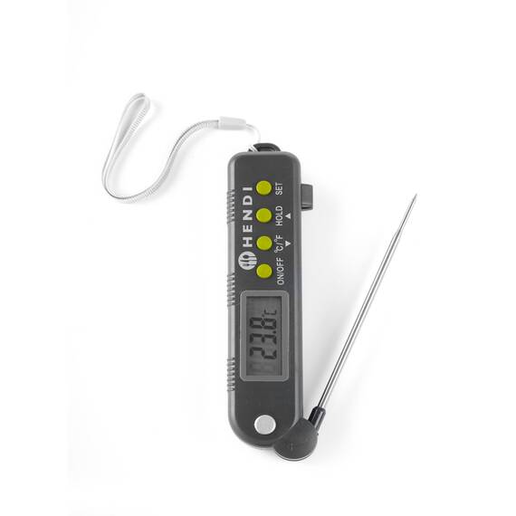 Hendi Thermometer mit einklappbarer Sonde