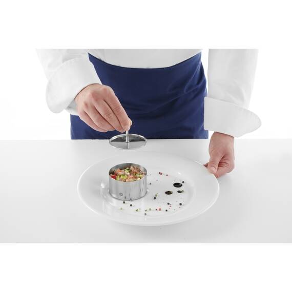 Hendi Speiseringe und Stampfer, rund ø80x(H)45 mm, Durchmesser: ø80x(H)45 mm, Bild 5