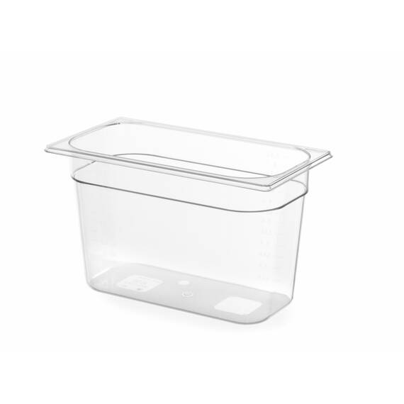 Hendi Polykarbonat transparent Gastronorm Behälter 1/3 2.5 L, Variante: 2.5 L