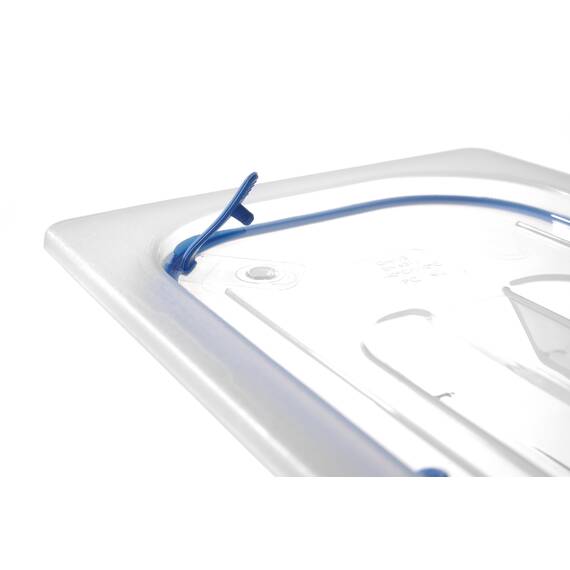 Hendi Polypropylen Gastronorm Deckel, luftdicht verschließbar GN 1/9, Variante: GN 1/9, Bild 2