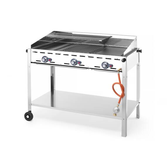 Hendi Grillsystem Green Fire 3 Brenner 1078x612x(H)825 mm