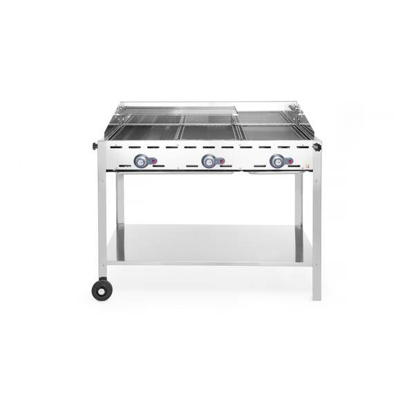 Hendi Grillsystem Green Fire 3 Brenner 1078x612x(H)825 mm, Bild 2
