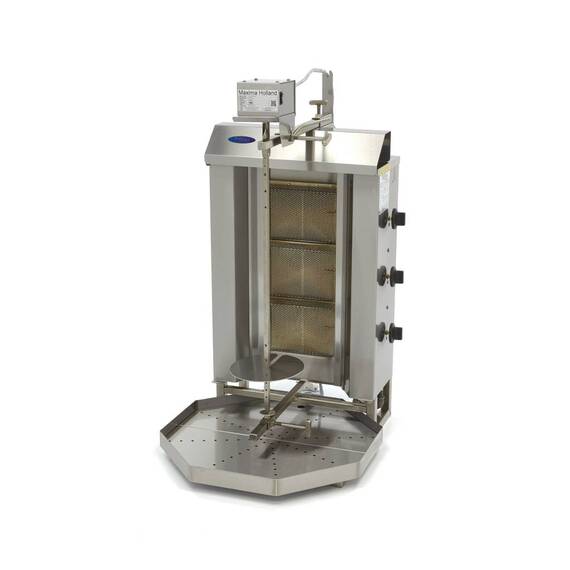 Maxima Gas Dönergrill mit 3 Brenner - Motor oben, Ausführung: 3 Brenner