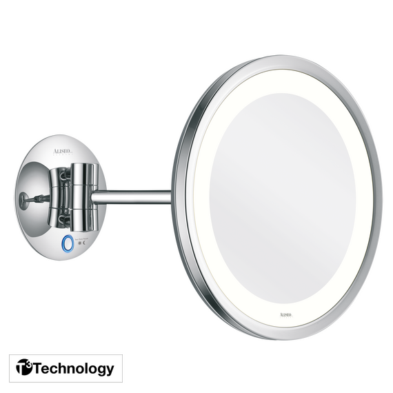 Aliseo LED Saturn T3 Kosmetikspiegel mit Schwenkarm, Variante: Schwenkarm, Bild 2
